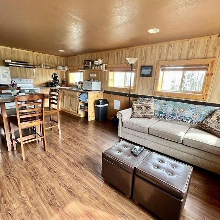 Denali Park View Family Log Cabin Экстерьер фото