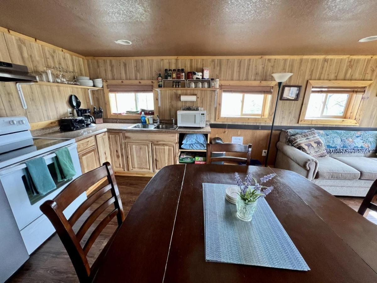 Denali Park View Family Log Cabin Экстерьер фото